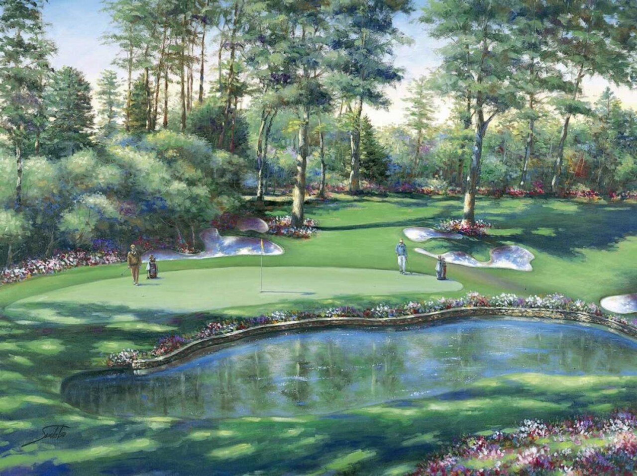 The Water Trap Poster Print by Sambataro - Item # VARPDX11616